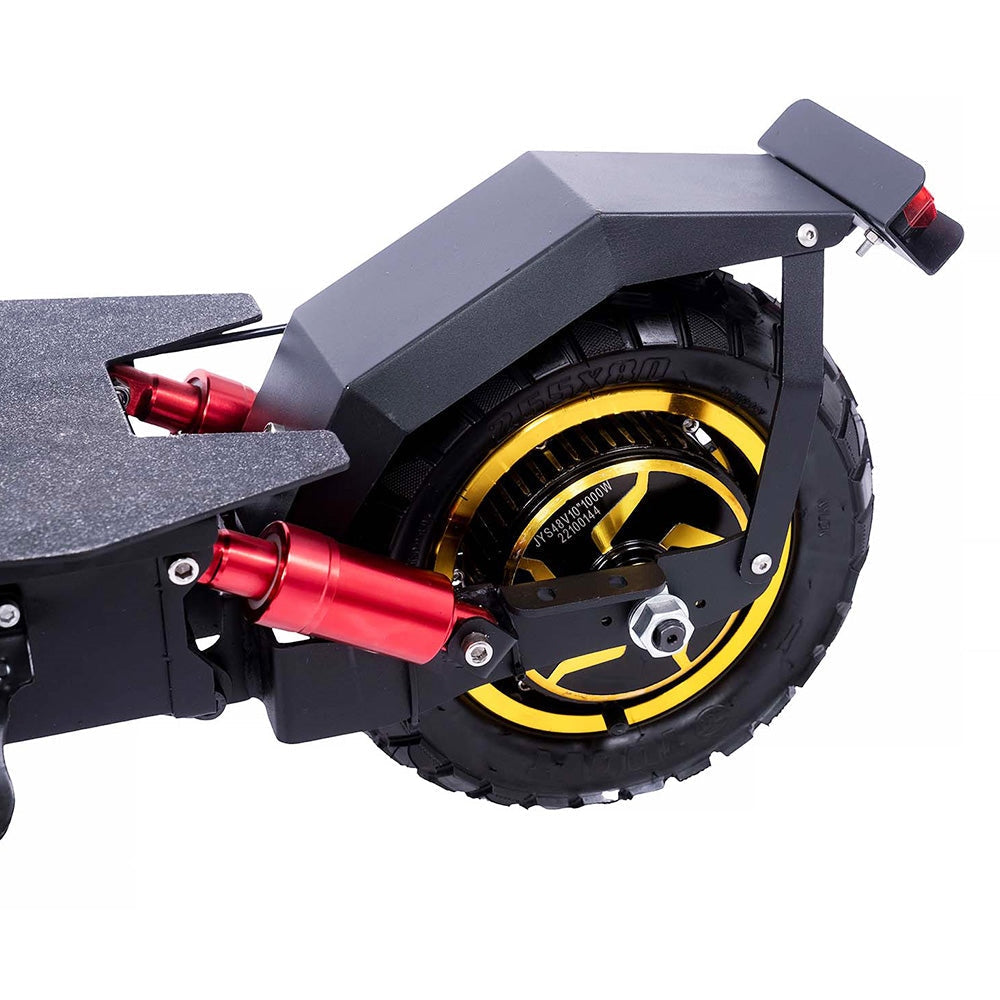 OBARTER X1 Pro Folding Off-road Electric Scooter 10-inch Tire 1000W Motor 48V 21Ah Battery 28 mph max speed 40-46.5 miles max range Dual disc brake IP54 Waterproof