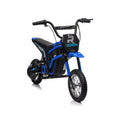 24V 14ah Kids Ride On 24V Electric Motocross Motorcycle Dirt Bike-XXL large Blue
