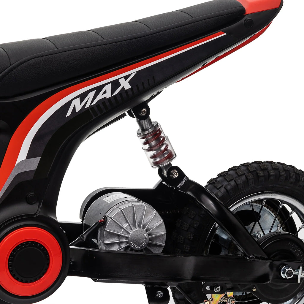 24V 14ah Kids Ride On 24V Electric Motocross Motorcycle Dirt Bike-XXL large Blue