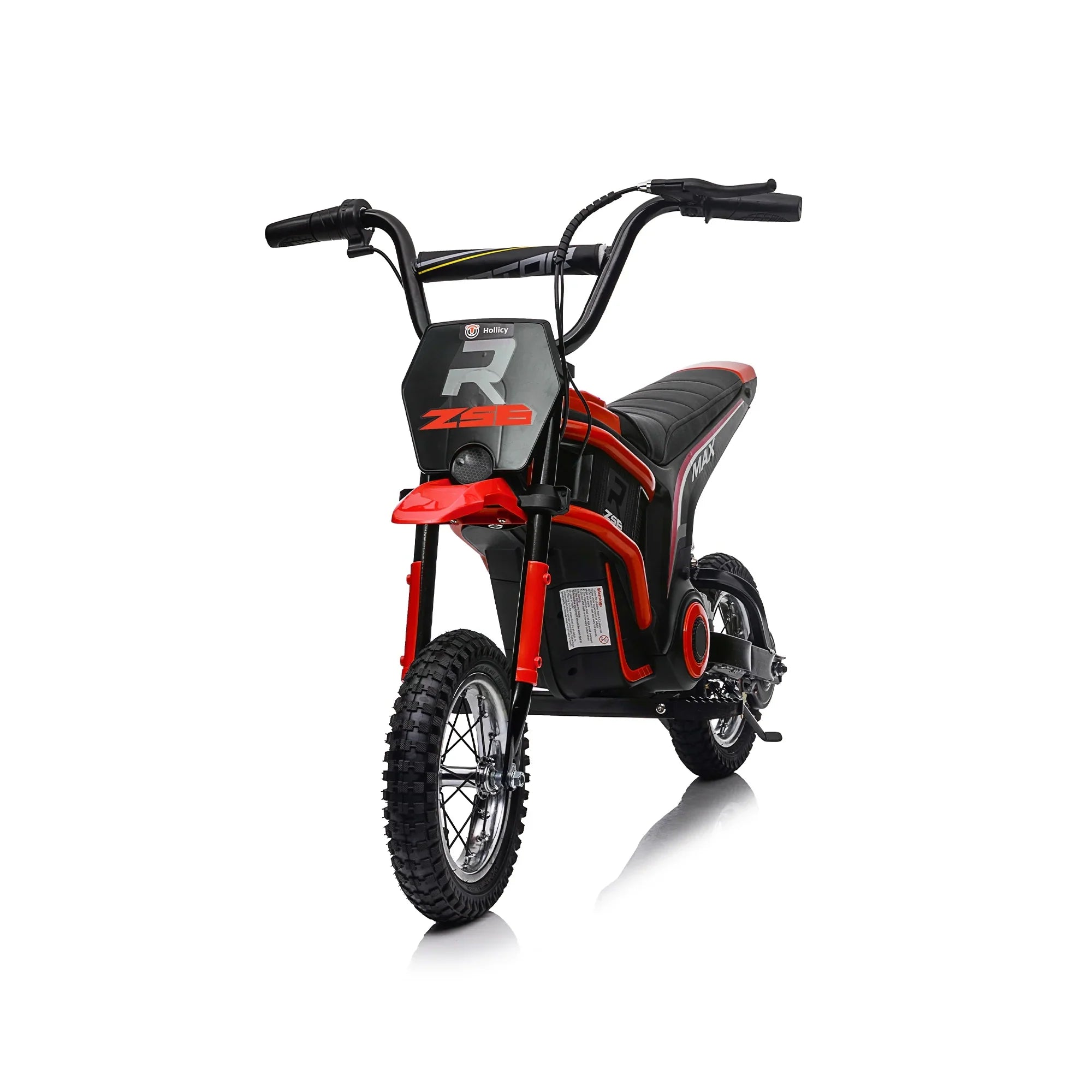 24V 14ah Kids Ride On 24V Electric Motocross Motorcycle Dirt Bike-XXL large Red