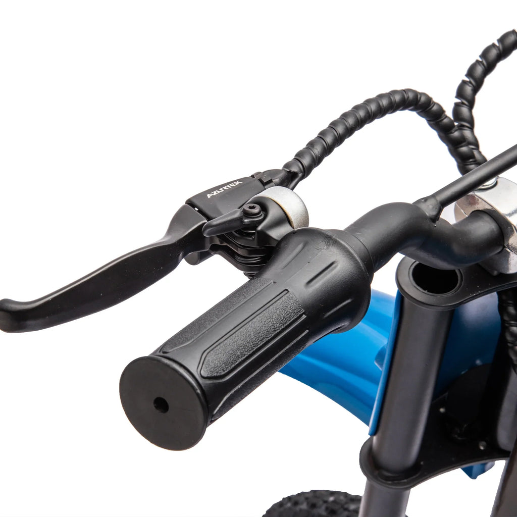 Electric mini dirt motorcycle for kids 350w xxxl motorcycle 36V Blue