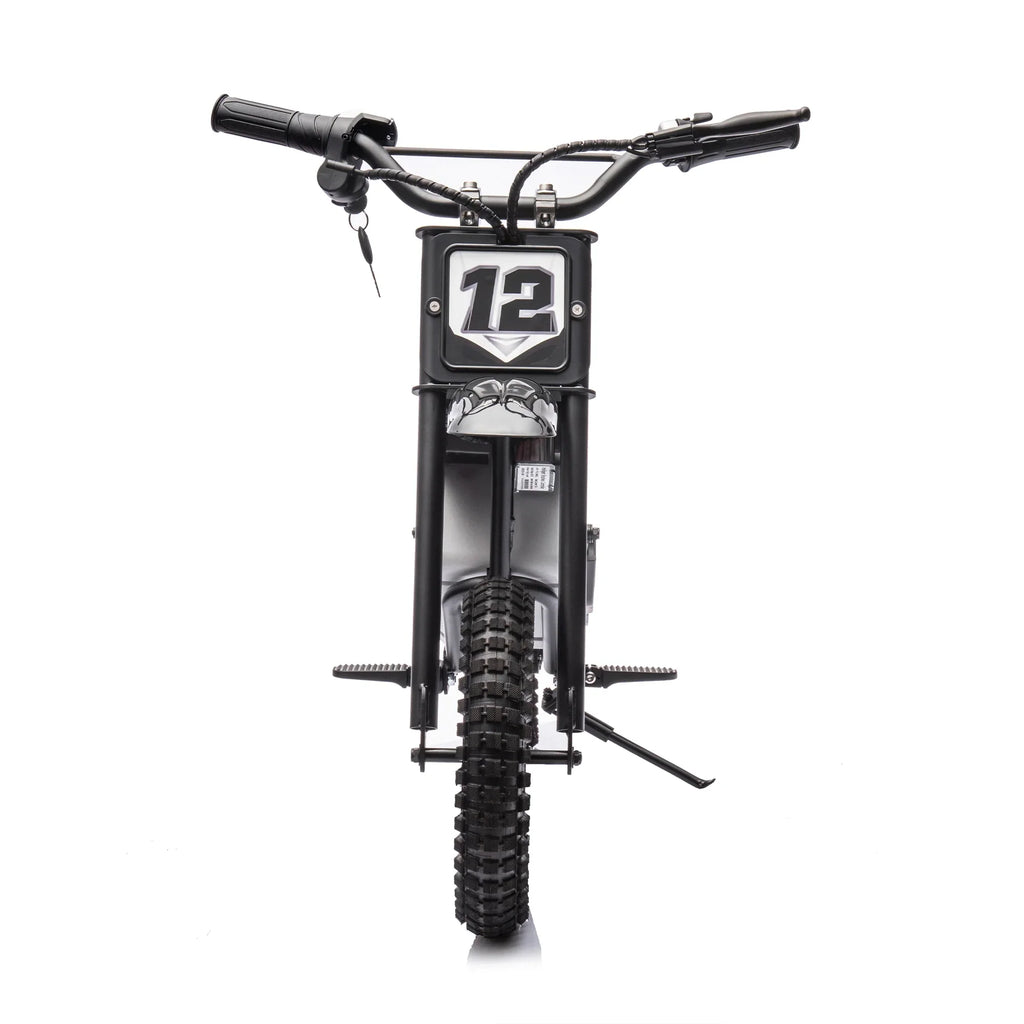 Electric mini dirt motorcycle for kids 350w xxxl motorcycle 36V Black