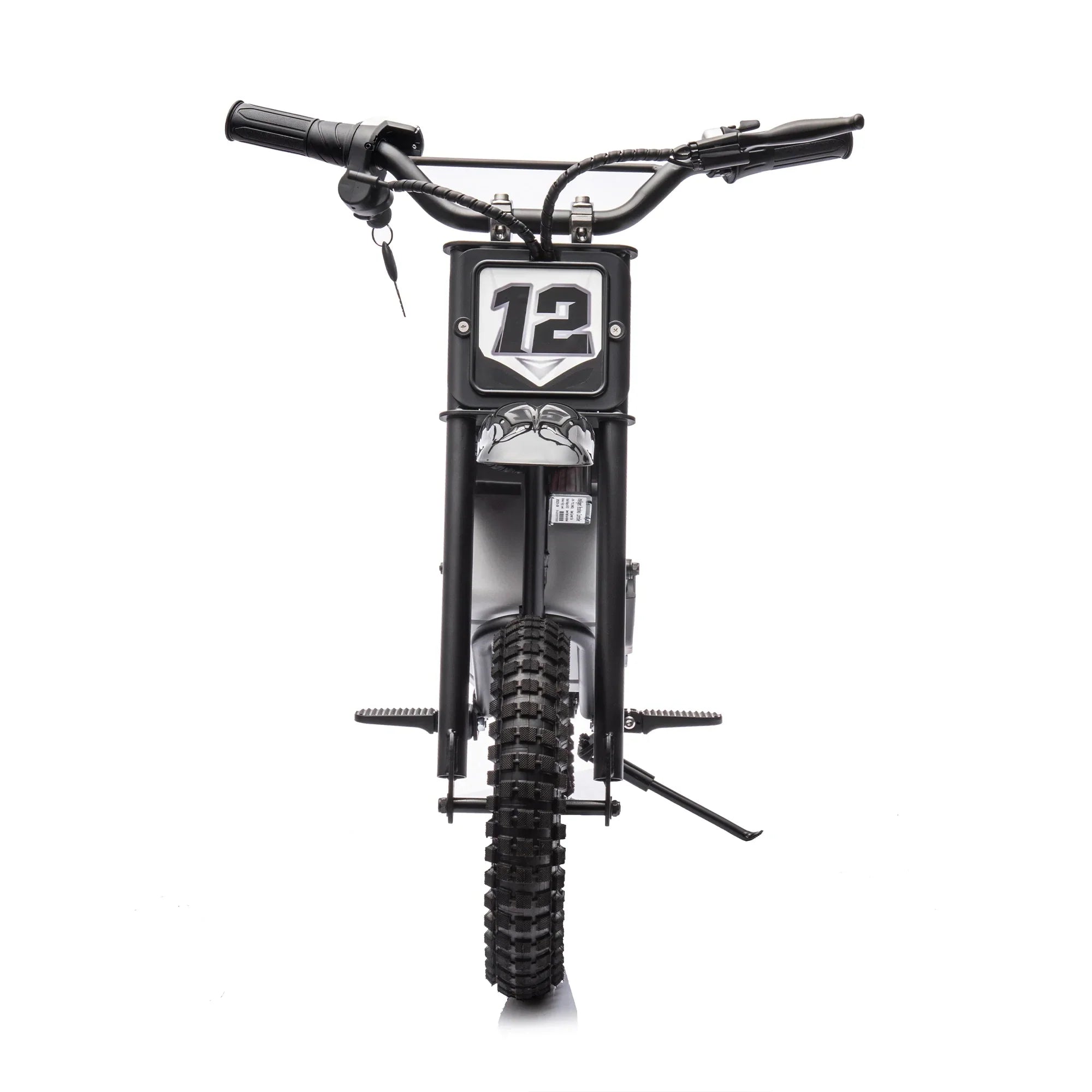 Electric mini dirt motorcycle for kids 350w xxxl motorcycle 36V Black