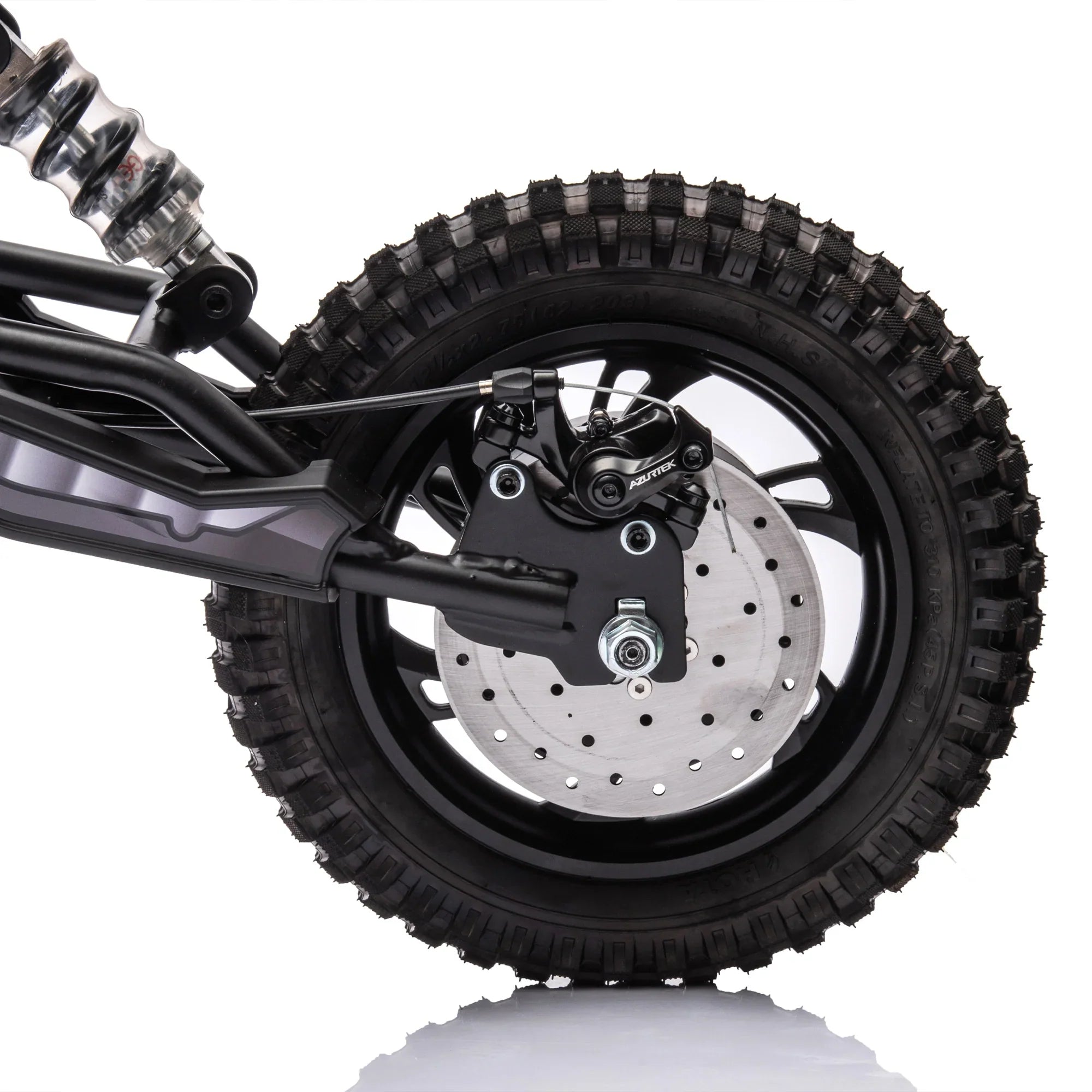 Electric mini dirt motorcycle for kids 350w xxxl motorcycle 36V Black