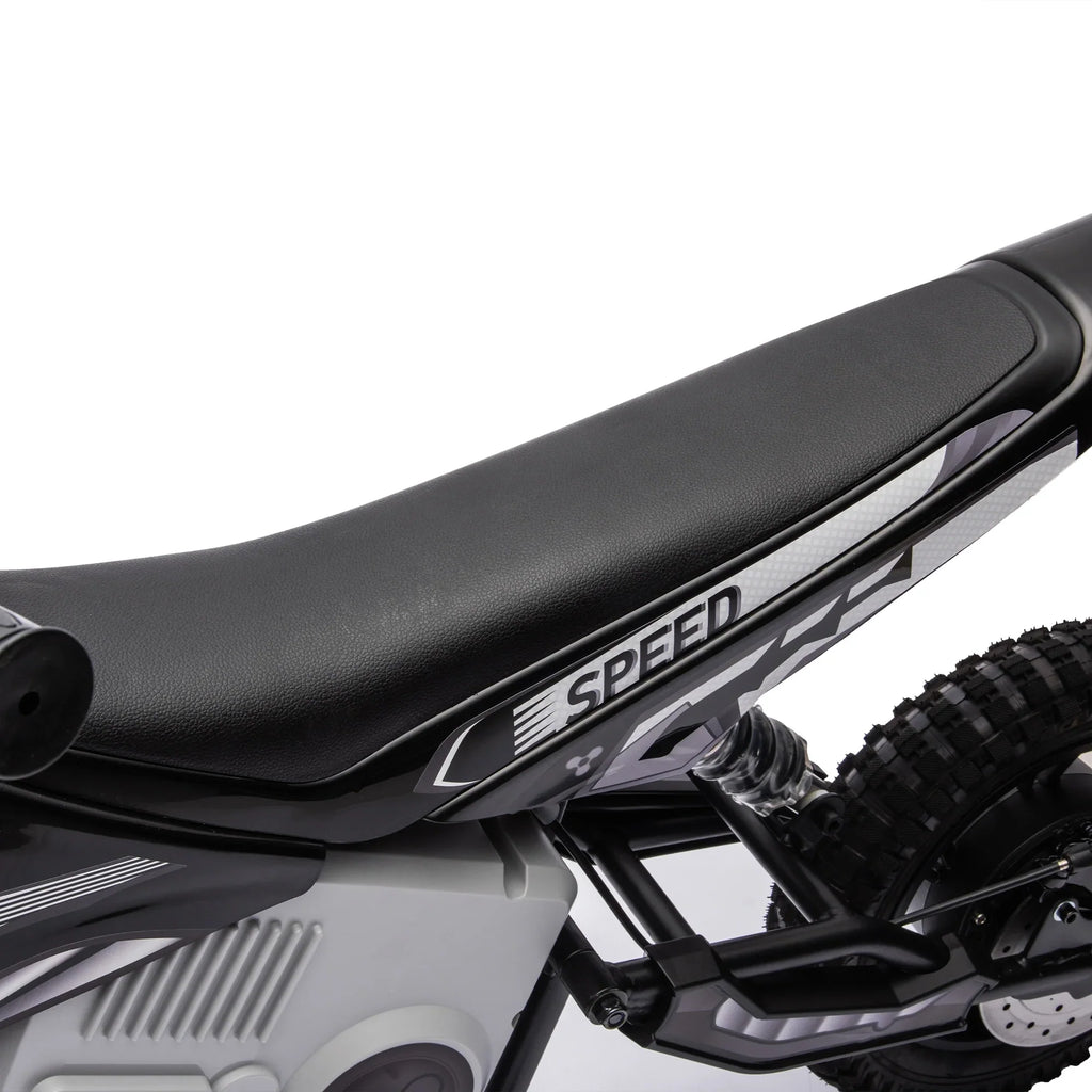 Electric mini dirt motorcycle for kids 350w xxxl motorcycle 36V Black