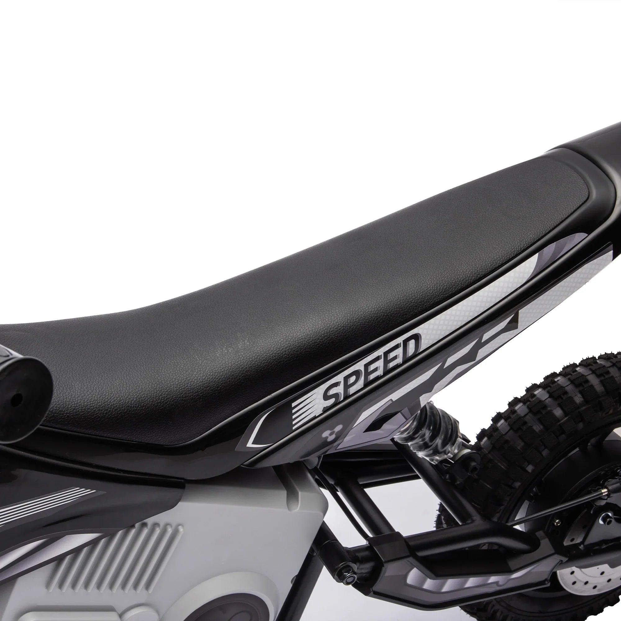 Electric mini dirt motorcycle for kids 350w xxxl motorcycle 36V Black