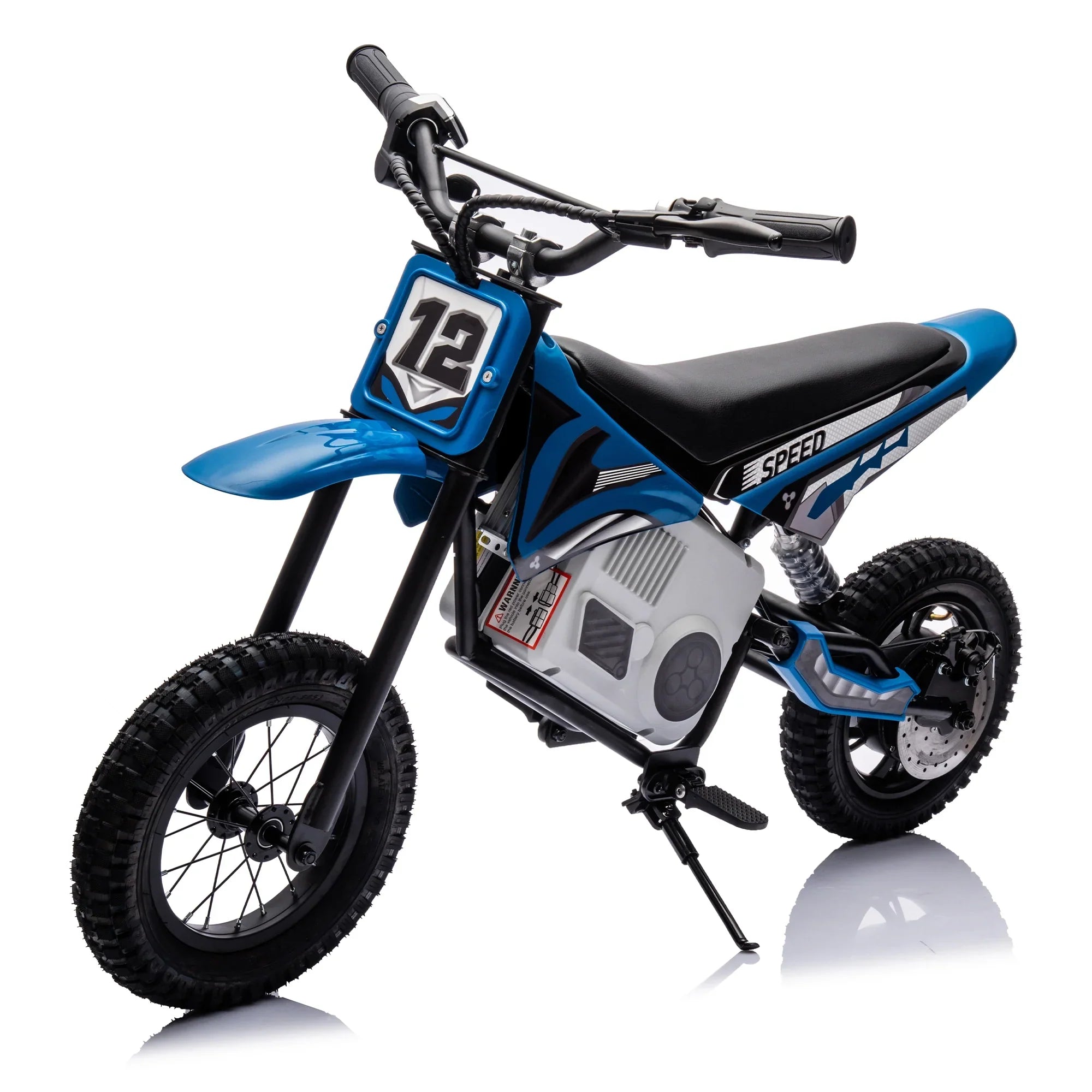 Electric mini dirt motorcycle for kids 350w xxxl motorcycle 36V Blue