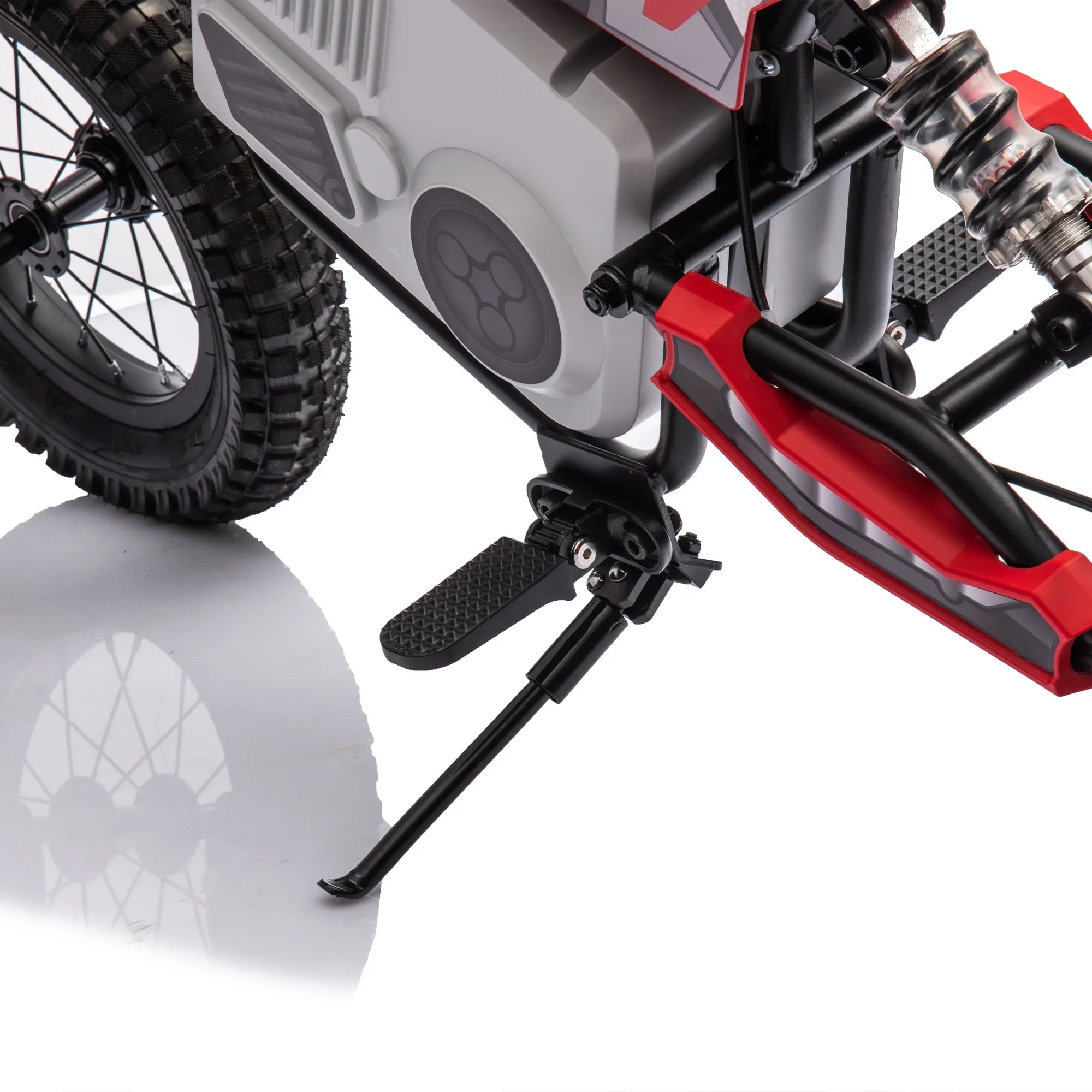 Electric mini dirt motorcycle for kids 350w xxxl motorcycle 36V Red