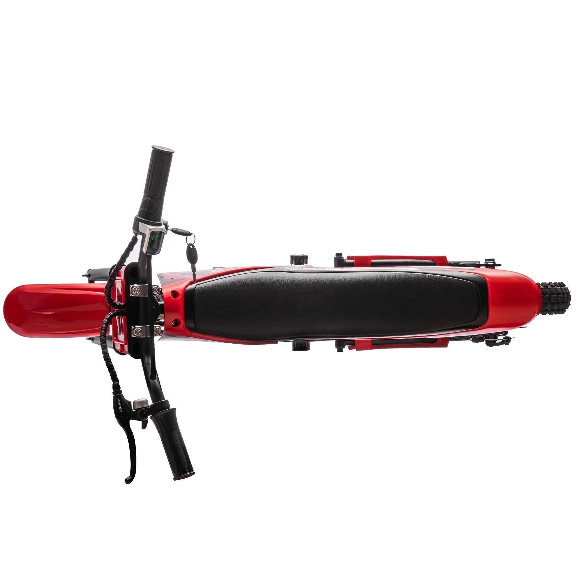 Electric mini dirt motorcycle for kids 350w xxxl motorcycle 36V Red