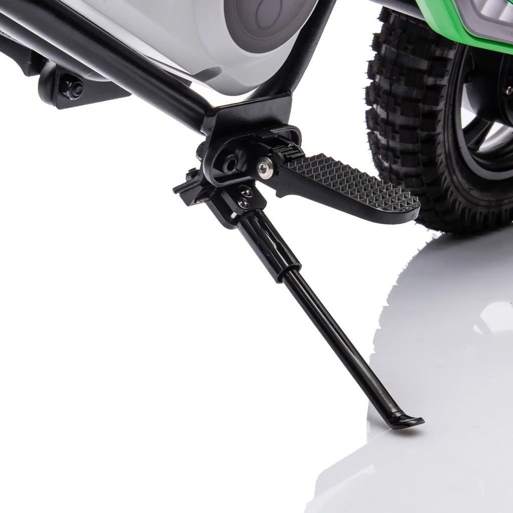 Electric mini dirt motorcycle for kids 350w xxxl motorcycle 36V Green