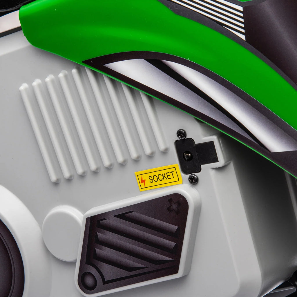 Electric mini dirt motorcycle for kids 350w xxxl motorcycle 36V Green