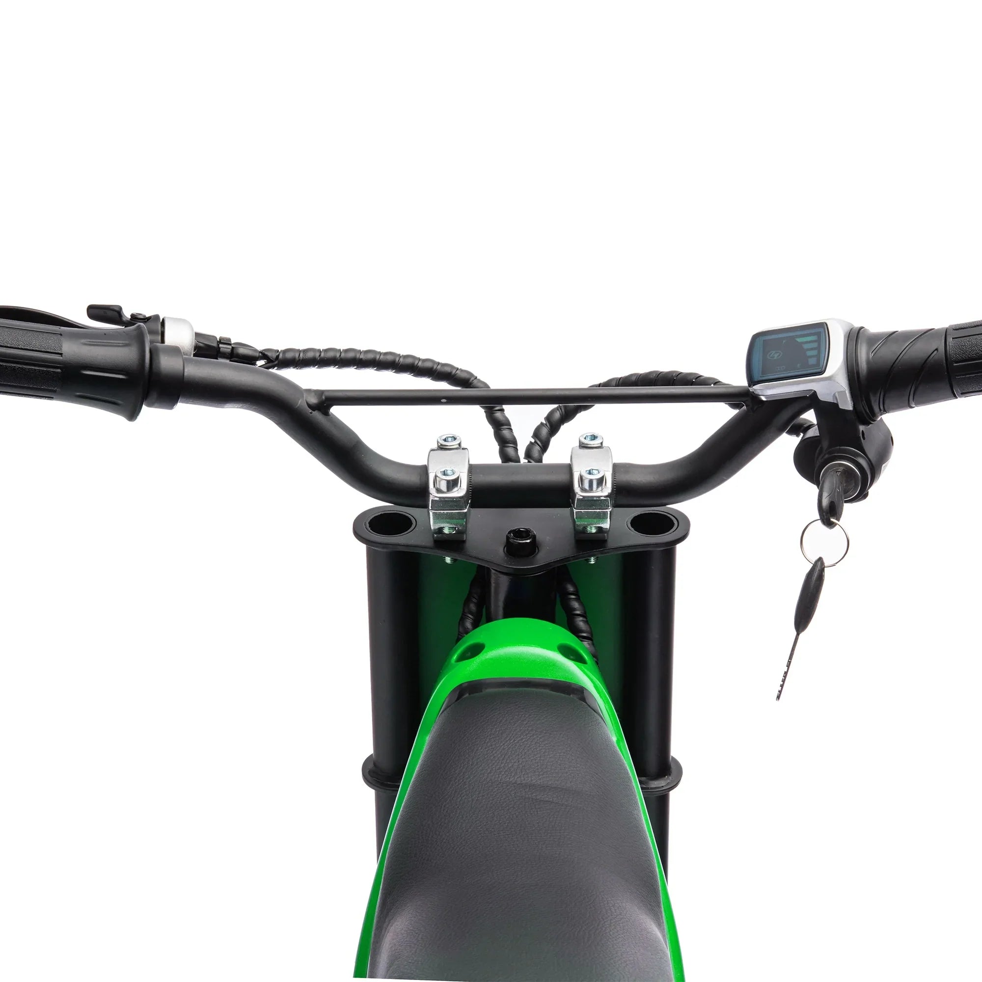 Electric mini dirt motorcycle for kids 350w xxxl motorcycle 36V Green