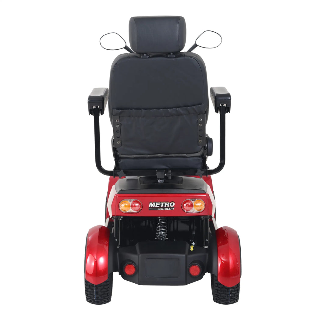 4-Wheel Electric Mobility Scooter for Adults Seniors and Eldely,Adult All Terrain Electric Powered Wheelchair Device-1000W Motor With 75Ah Battery,S800 RED