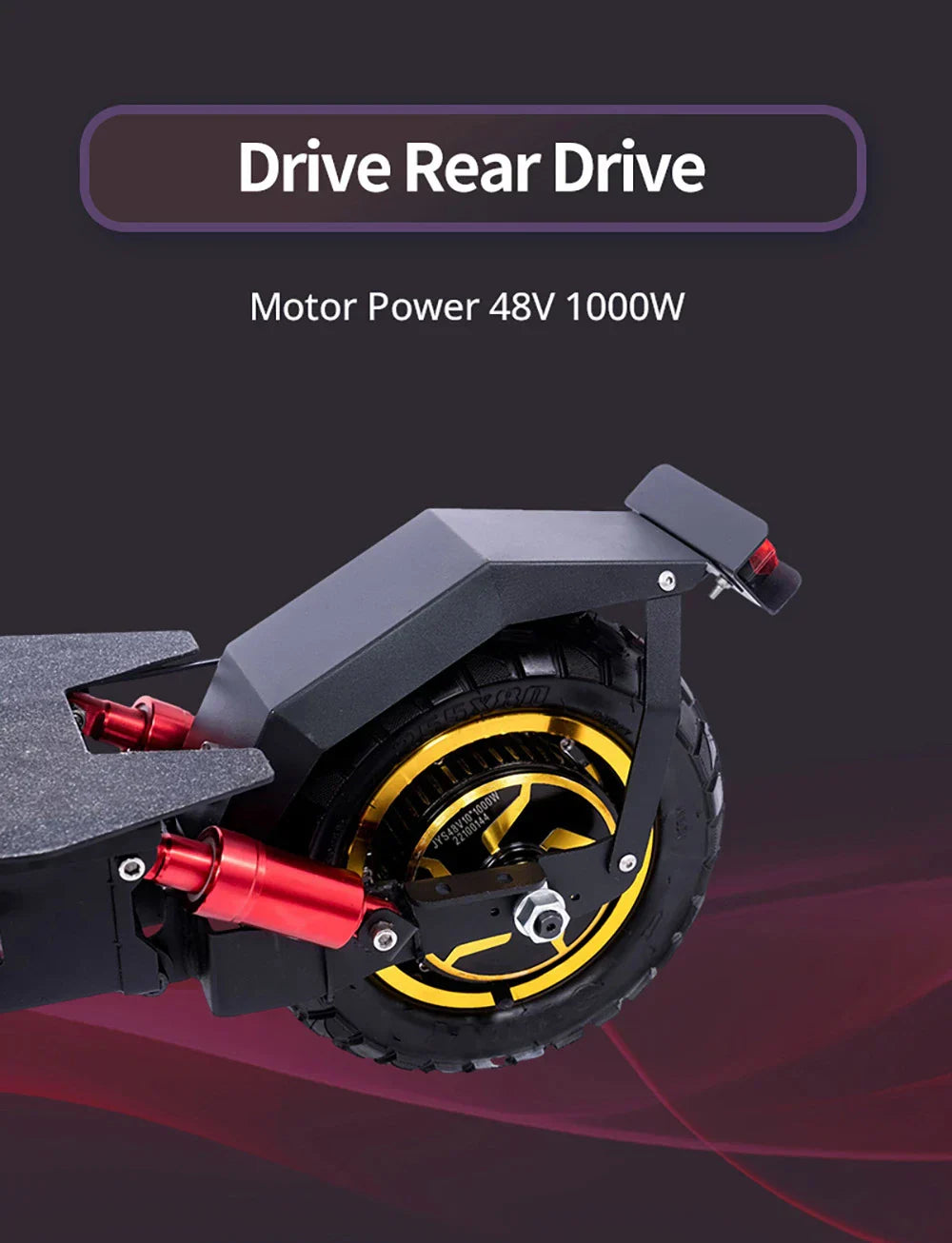 OBARTER X1 Pro Folding Off-road Electric Scooter 10-inch Tire 1000W Motor 48V 21Ah Battery 28 mph max speed 40-46.5 miles max range Dual disc brake IP54 Waterproof