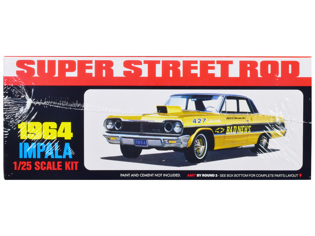 1964 Chevrolet Impala "Super Street Rod" 3-in-1 Kit 1/25 Scale Plastic Model Kit by AMT