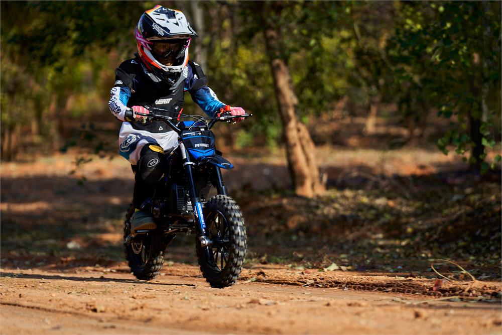 MotoTec Thunder 50cc 2-Stroke Kids Gas Dirt Bike Green