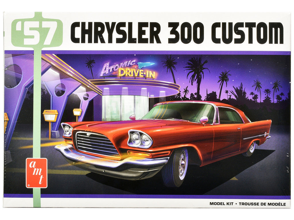 1957 Chrysler 300 Custom 1/25 Scale Plastic Model Kit by AMT