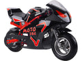 MotoTec 36v 500w Electric Pocket Sport Bike GT Red