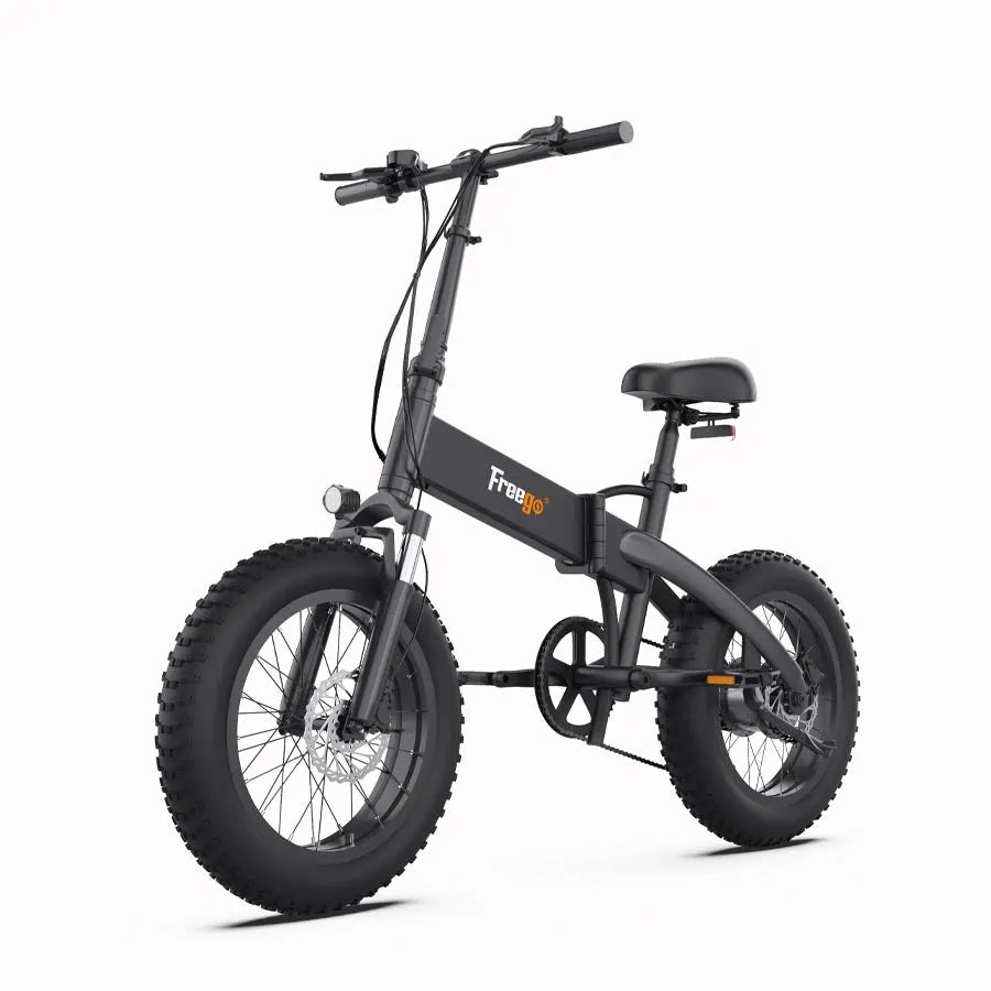 Freego City Electric Bike 1200W Powerful Motor Shimano 7-Speed Foldable Fat Tire Ebike