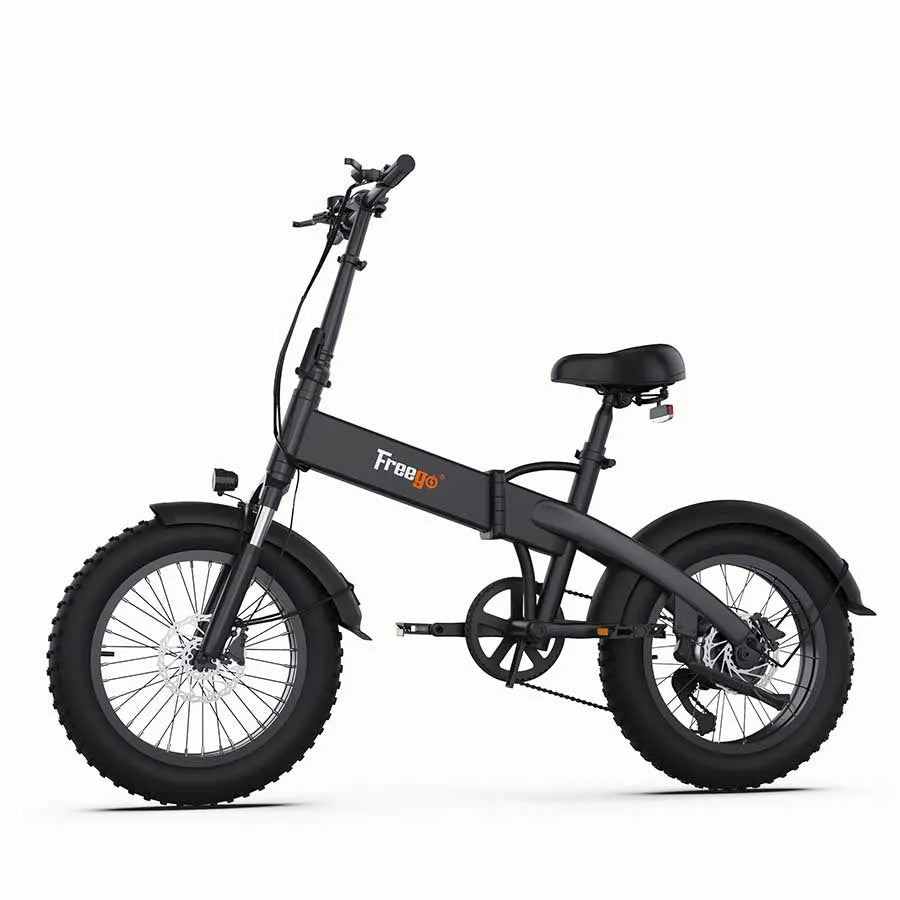 Freego City Electric Bike 1200W Powerful Motor Shimano 7-Speed Foldable Fat Tire Ebike