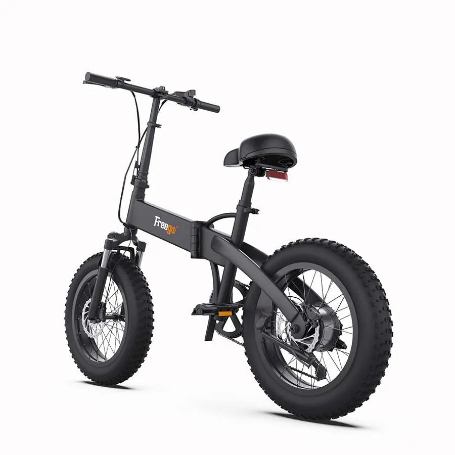 Freego City Electric Bike 1200W Powerful Motor Shimano 7-Speed Foldable Fat Tire Ebike