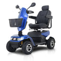 4-Wheel Electric Mobility Scooter for Adults Seniors and Eldely,Adult All Terrain Electric Powered Wheelchair Device-1000W Motor With 75Ah Battery,S800 BLUE