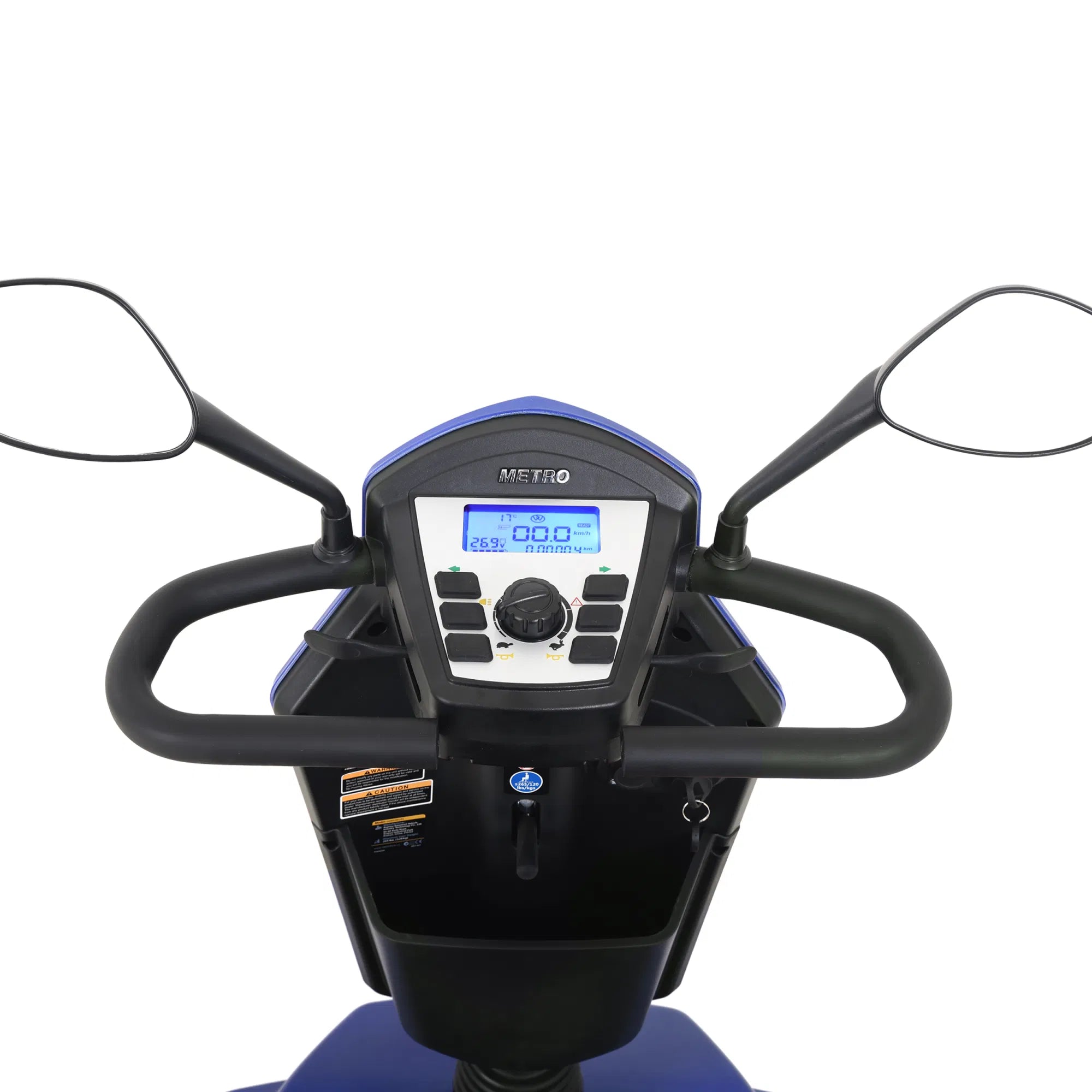 4-Wheel Electric Mobility Scooter for Adults Seniors and Eldely,Adult All Terrain Electric Powered Wheelchair Device-1000W Motor With 75Ah Battery,S800 BLUE