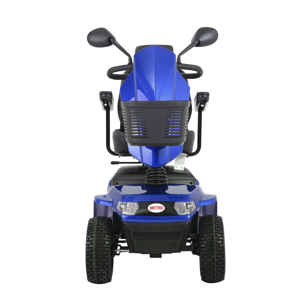 4-Wheel Electric Mobility Scooter for Adults Seniors and Eldely,Adult All Terrain Electric Powered Wheelchair Device-1000W Motor With 75Ah Battery,S800 BLUE