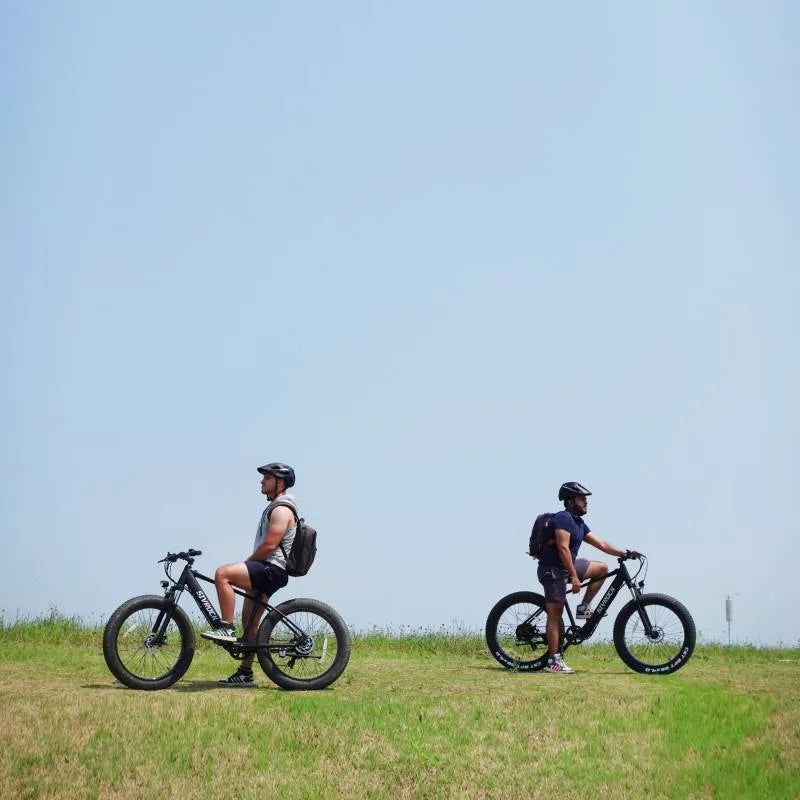 Sivrock Ebike Electric Bike 26'' Fat Tire 1000W Motor 48V 15Ah Large Battery Mountain E-Bike Shimano 7-Speed Bicycle