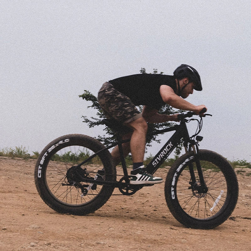 Sivrock Ebike Electric Bike 26'' Fat Tire 1000W Motor 48V 15Ah Large Battery Mountain E-Bike Shimano 7-Speed Bicycle
